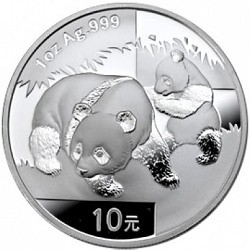 China Panda 2008 1 oz silver coin: A desired collector's item