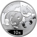 China Panda 2008 1 oz silver coin: A desired collector's item