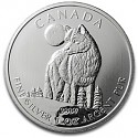 Collector's items: Wildlife Series from Canada, Wolf 1 oz silver 2011