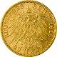 20 Mark Free Hanseatic City of Hamburg 7,16g Gold (1893 - 1913)