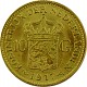 10 Dutch Guilders Wilhelmina 6,05g Gold