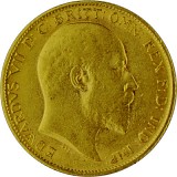 1/2 Pound Sovereign Edward VII 3,66g Gold