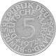 5 DM Business Strike GDR 7g Silver (1951 - 1974)