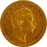 10 Mark Emperor Wilhelm II of Prussia 3,58g Gold