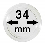 Coin Capsules 34mm, 1 Piece