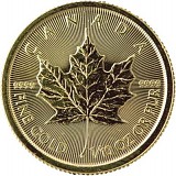Canadian Maple Leaf 1/10oz Gold