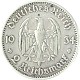 2 Reichsmark Garrison Church with Year 5g Silver 1934 2 Reichsmark Garrison Church with Year 5g Silver 1934