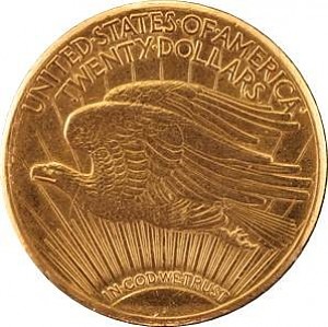 20 Dollar Double Eagle Saint-Gaudens 30,09g Gold B-Stock