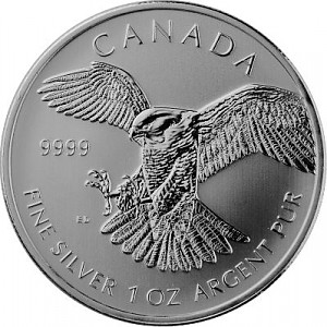 Birds of Prey Peregrine Falcon 1oz Silver - 2014 - B-Stock