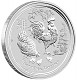 Lunar II Year of the Rooster 5oz Silver - 2017