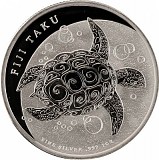 Fiji Taku Turtle 1oz Silver - B-Stock
