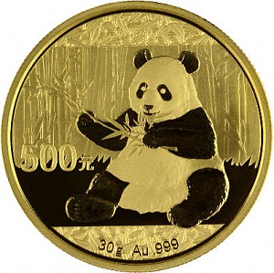 Chinese Panda 30g Gold - 2017