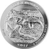 America the Beautiful - Iowa Effigy Mounds National 5oz Silver - 2017