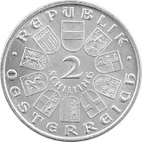 2 Austrian Shilling 7,68g Ag (1928 - 1937)