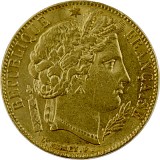 20 French Francs Ceres 5,81g Gold
