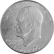 1 US-Dollar Eisenhower 9,9g Silver (1971 - 1976)