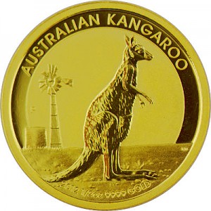 Australian Kangaroo 1/2oz Gold - 2012