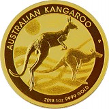 Australian Kangaroo 1oz Gold - 2018