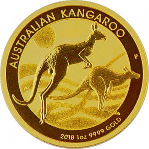 Australian Kangaroo 1oz Gold - 2018 Australian Kangaroo 1oz Gold - 2018
