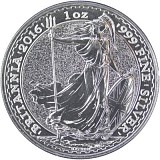 Britannia 1oz Silver (After 2013)