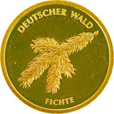 20 Euro Gold German Forest Spruce 3,88g Gold - 2012