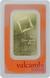 Gold Bar50g - VALCAMBI