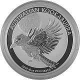 Kookaburra 10oz Silver - 2018