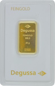Gold Bar 20g - Degussa