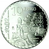 10 Euro Commemorative Coin Spain 24,97g Silver