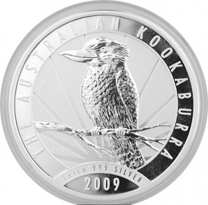Kookaburra 1kg Silver - 2009