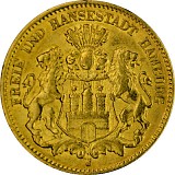 10 Mark Hamburg 3,58g Gold - (1890 - 1913)
