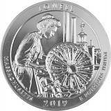 America the Beautiful - Lowell National Historical Park 5oz Silver - 2019