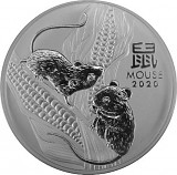 Lunar III Year of the Mouse 1kg Silver - 2020