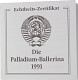 10 Rubel Palladium-Ballarina 1/2oz Palladium 1991 diff.