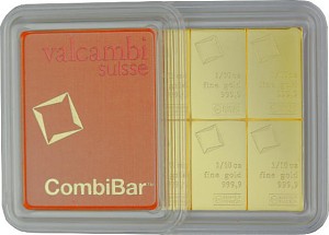 Gold Bar - CombiBar 1oz (10x1/10oz) Gold