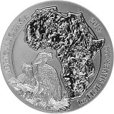 Rwanda Shoebill 1oz Silver - 2019