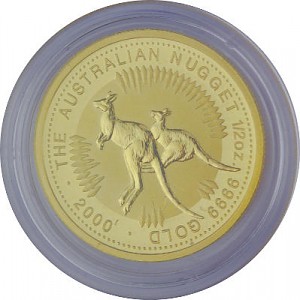 Australian Kangaroo 1/2oz Gold - 2000