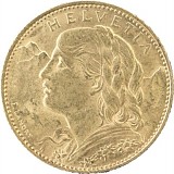 10 Swiss Francs Vreneli 2,9g Gold