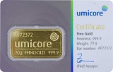 Gold Bar 20g - Umicore