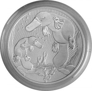 Coin Capsules 41mm for 2oz Silver Coins Piedfort Koala + Crocodil 1 Piece