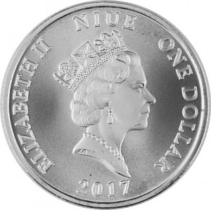 Niue Guardian Angel 1oz Silver - 2017