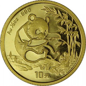 Chinese Panda 1/10oz Gold - 1994
