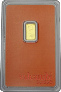 Gold Bar 1g - VALCAMBI
