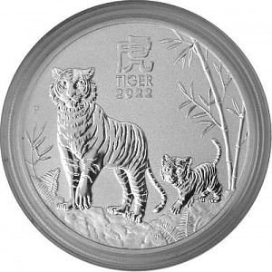 Lunar III Year of the Tiger 1oz Silver - 2022