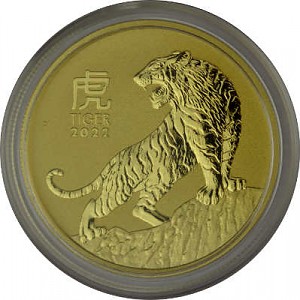 Lunar III Year of the Tiger 1oz Gold - 2022