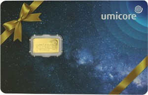 Gold Bar 1g - Umicore Gift Card