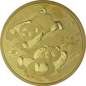 Chinese Panda 30g Gold - 2022