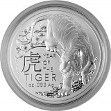 Lunar Tiger Royal Australien Mint 1oz Silver - 2022