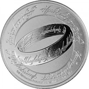 Niue - The Lord of the Rings - The One Ring 1oz Silver - 2021