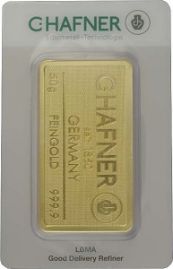 Gold Bar 50g - C. Hafner